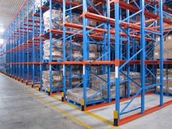 駛入式(貫通、通廊貨架)貨架